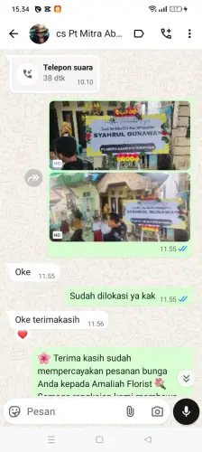 Testimonial Papan Bunga canggu